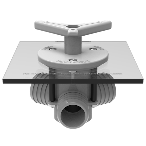 Sea-lect<sup>&reg;</sup> YV-095D-F  "Easy-Turning"  Flush-Mount Y-Valve